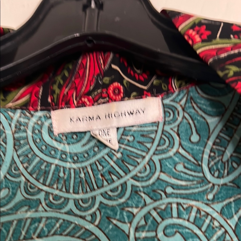 Multicolor Patchwork Duster - image 2